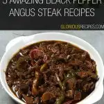Black Pepper Angus Steak Recipes