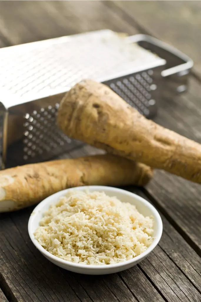 Grated Horseradish for Tiger Sauce