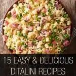 Ditalini Recipes