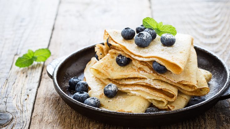 Vegan JUST Egg Crêpes