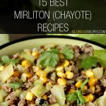 Mirliton Recipes