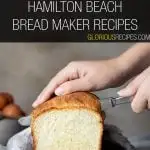 Hamilton Beach Bread Maker Recipes