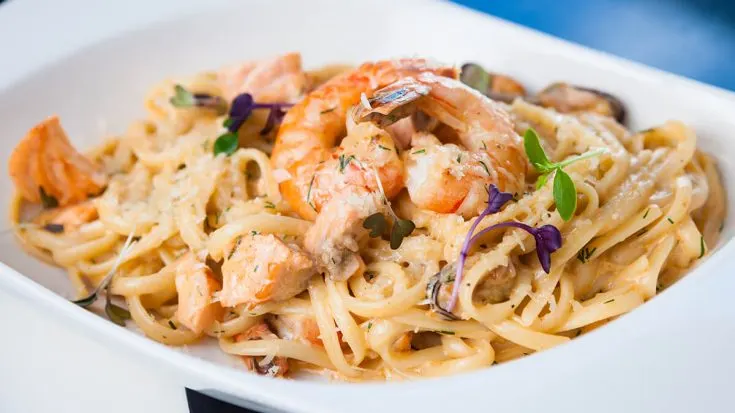 Salmon and Shrimp Alfredo Recipe