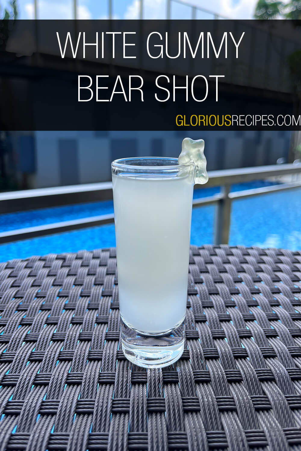 White Gummy Bear Shot Recipe (Really Easy!)