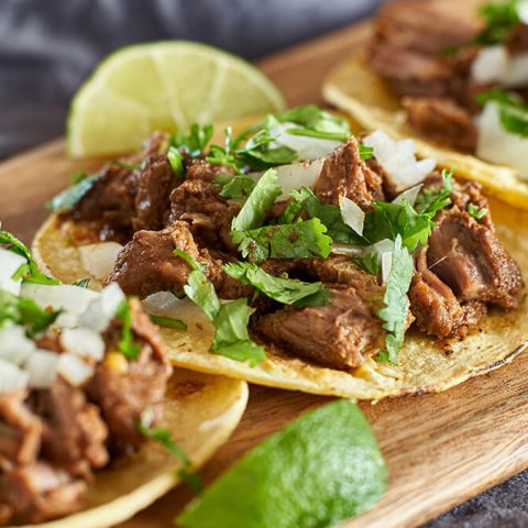 Canned Pork Carnitas Street Tacos