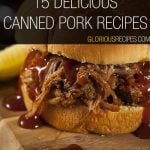 Canned Pork Recipes