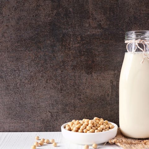 Homemade Soy Milk with Almond Cow