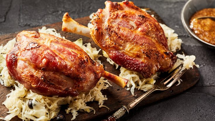 German Roasted Crispy Ham Hock Recipes