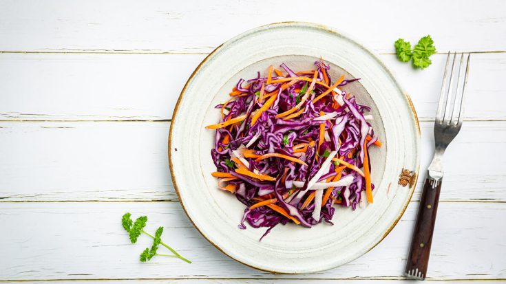 Asian Shredded Carrot Salad