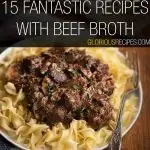 Recipes With Beef Broth