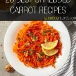 Shredded Carrot Recipes