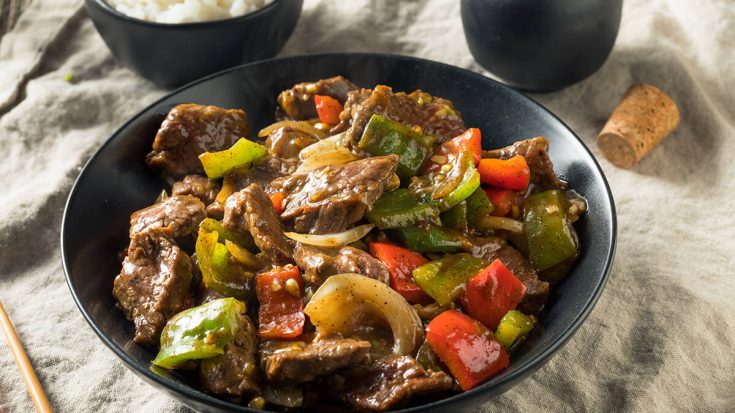 Delicious Pepper Steak and Rice Recipe