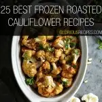 Frozen Cauliflower Recipes