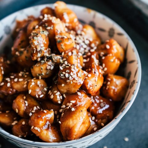 Teriyaki Diced Chicken