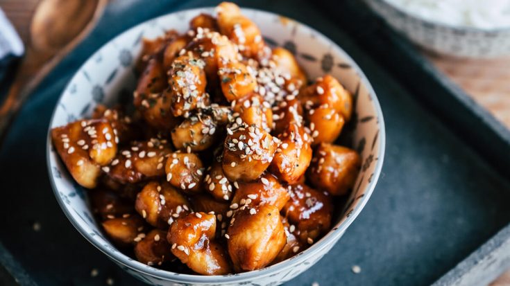 Teriyaki Diced Chicken Recipe