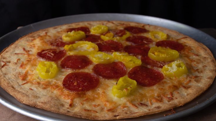 Pepperoni and Banana Pepper Pizza Recipe