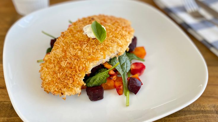 Panko-Breaded Calamari Steak Recipe