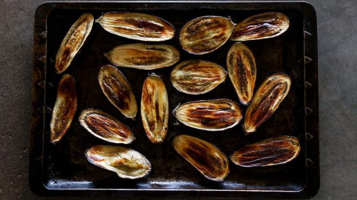 Simple Roasted Baby Eggplants Recipe