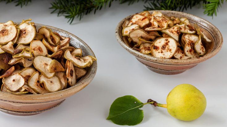 Asian Pear Chips