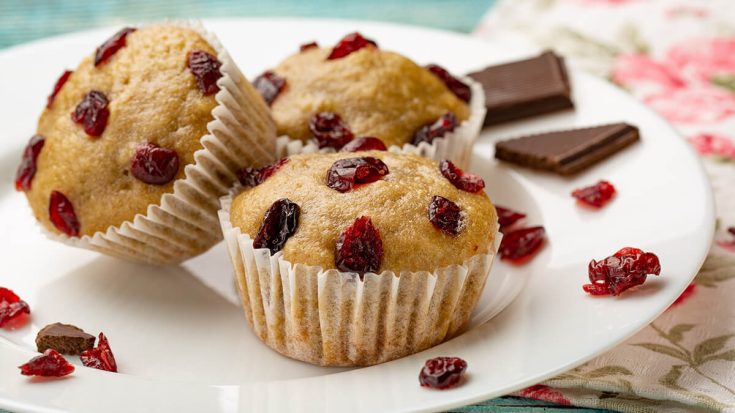 Easy Dried Cherry Muffins Recipe
