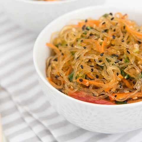 Easy Kelp Noodle Salad