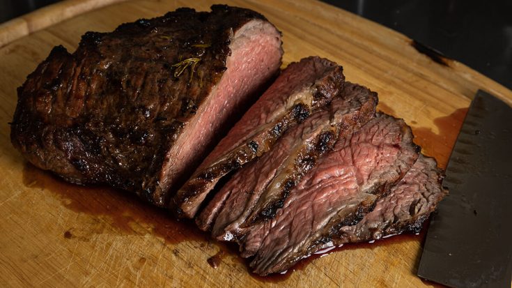 Teriyaki Grilled Sirloin Tip Roast Recipe