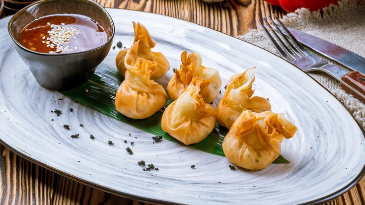 Lobster Mushroom Wontons Recipe