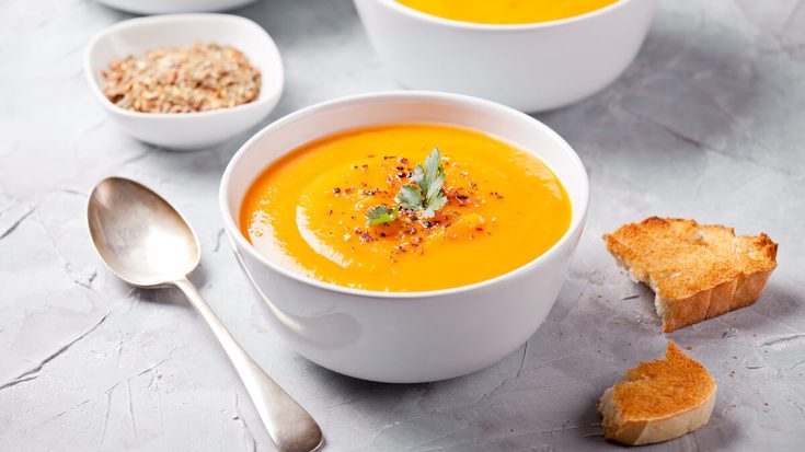 Apple and Hubbard Squash Soup Recipe