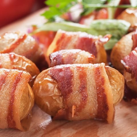 Bacon-Wrapped Little Potatoes