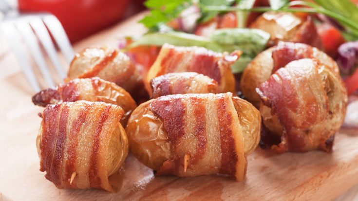 Bacon-Wrapped Little Potatoes Recipe