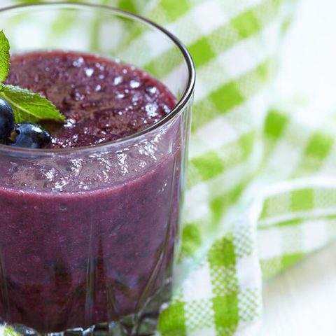 Blueberry Prickly Pear Smoothie