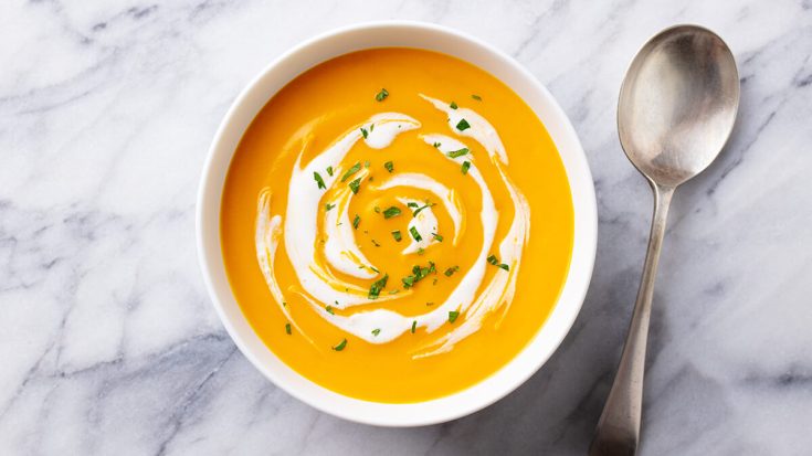 Easy Pumpkin Soup Recipe With Half-and-Half