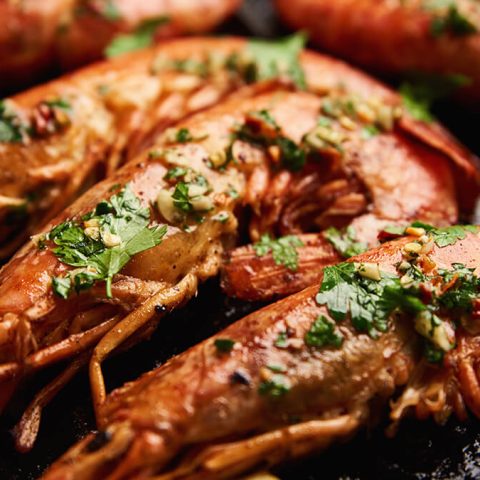 Smoked Paprika Grilled Argentine Red Shrimp