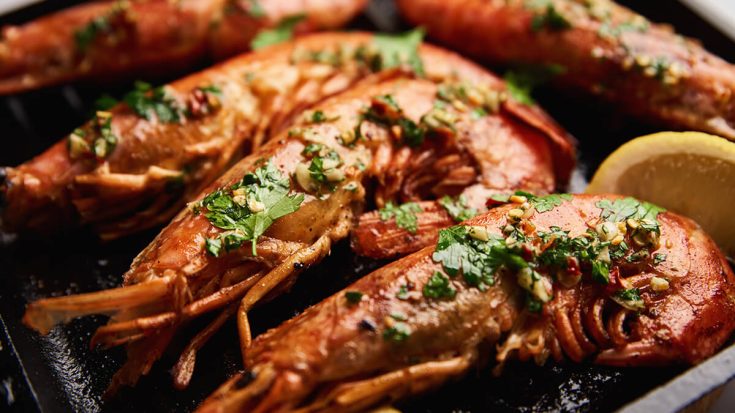 Smoked Paprika Grilled Argentine Red Shrimp Recipe
