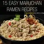 Maruchan Ramen Recipes