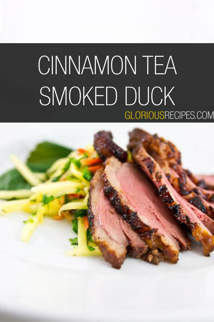 Cinnamon Tea Smoked Duck Recipe