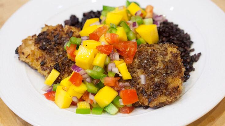 Onion-Crusted Yellowtail Recipe